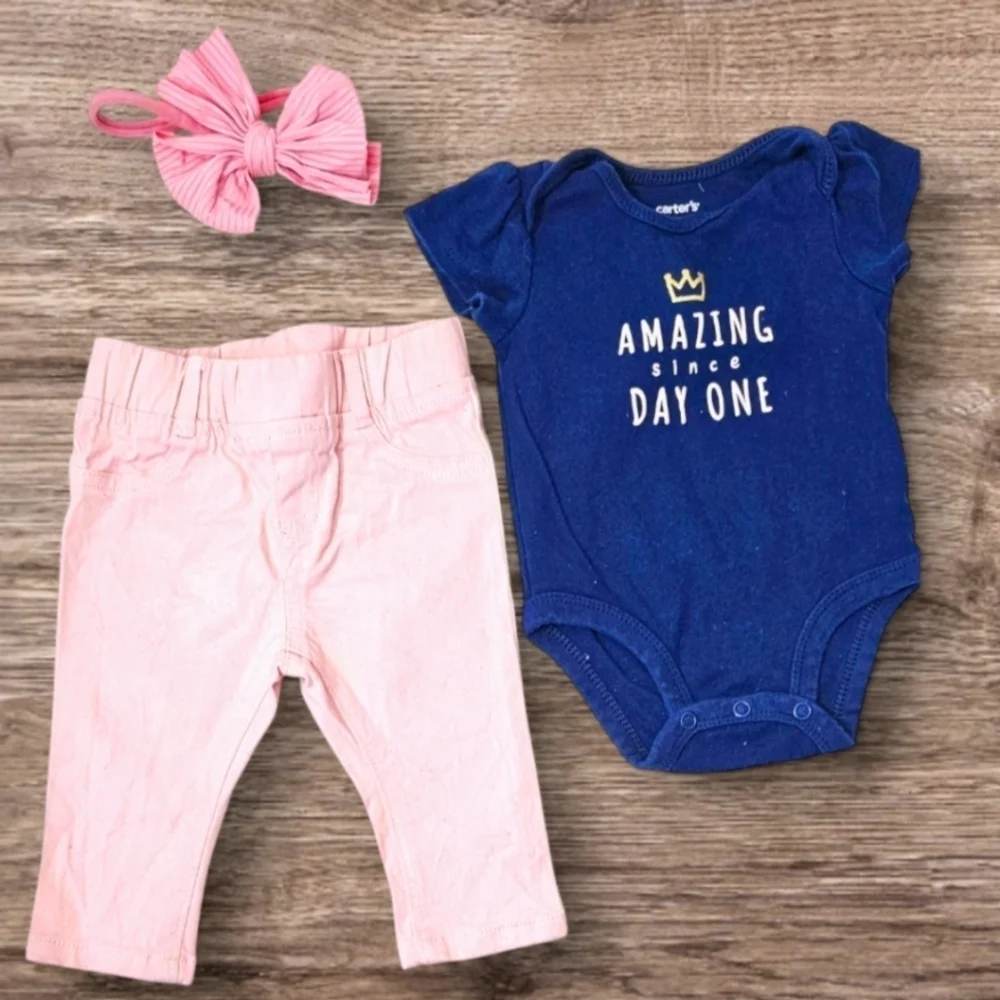 N/A navy onesie